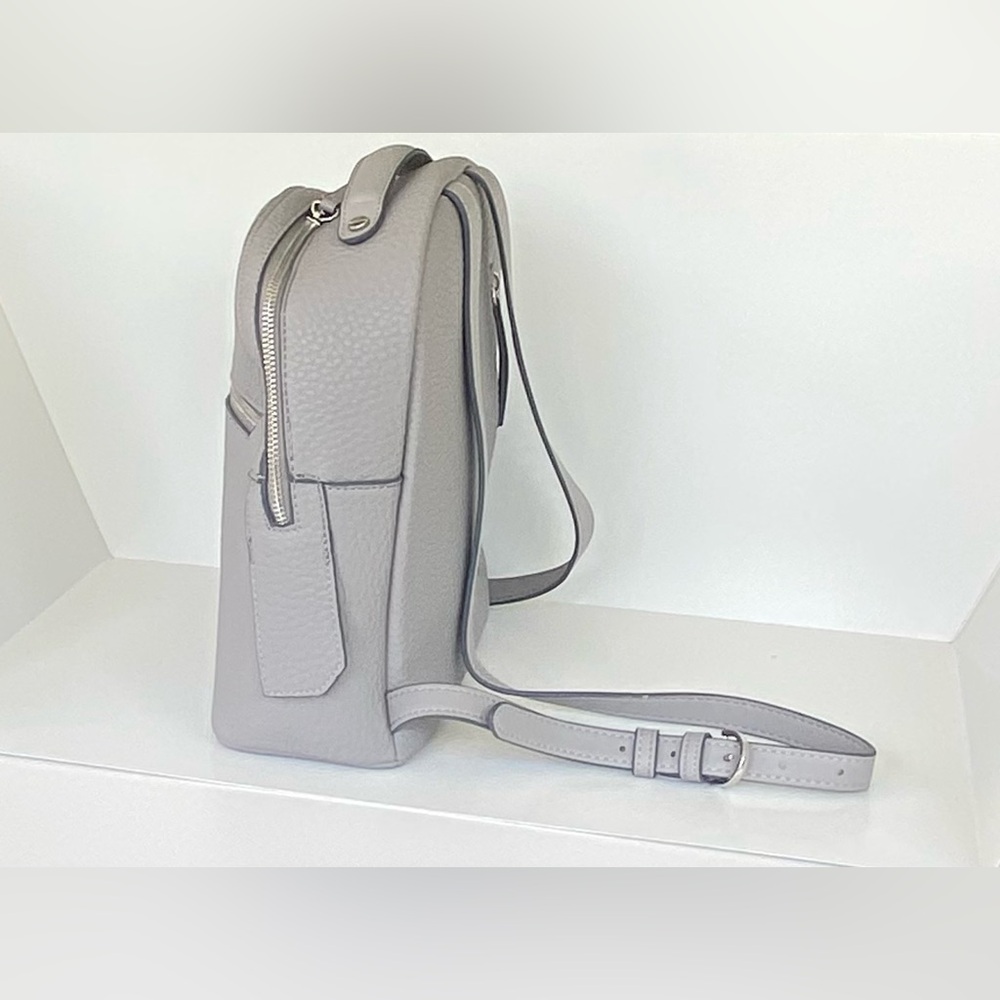 Giorgio Fiorelli Anouk Backpack, Adjustable Backpack with Grab-Handle Gray-Slate - Picture 4 of 12